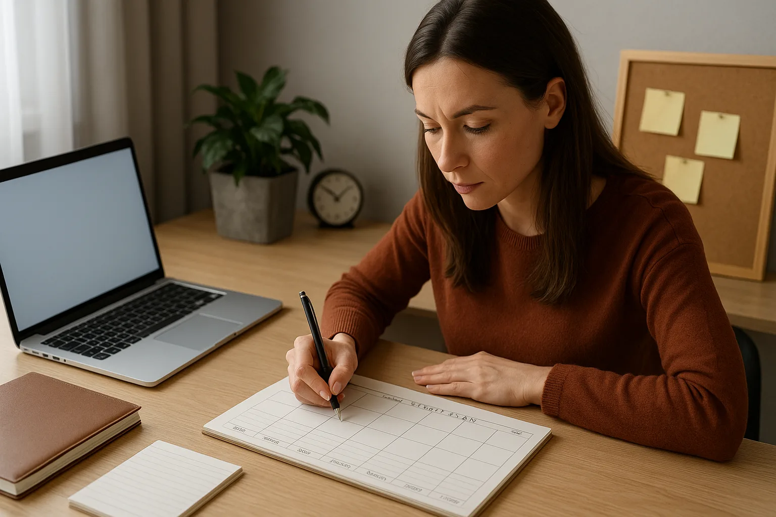 Cómo Planificar tu Semana de Escritura y Entregar Todos los Plazos sin Estrés